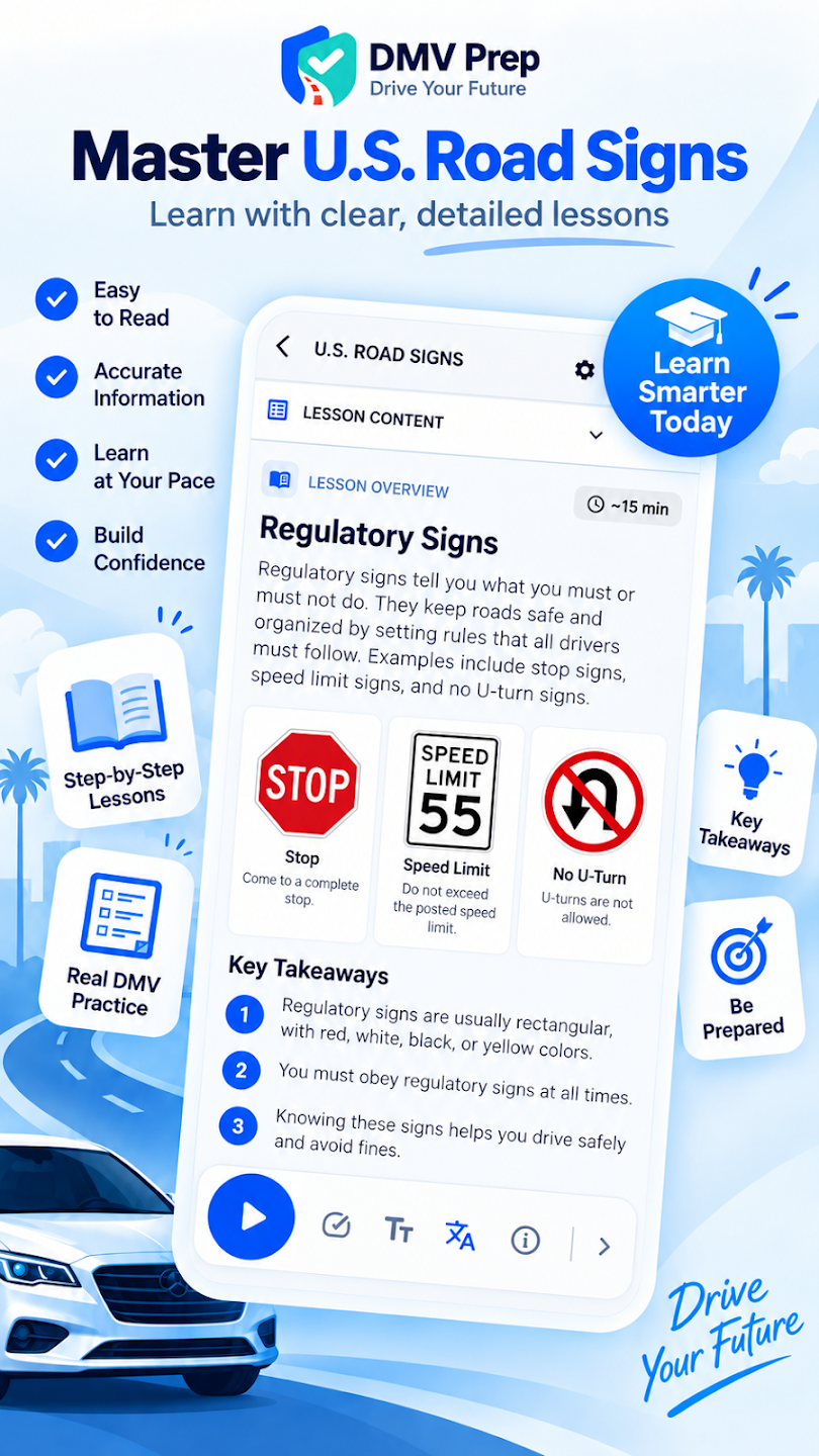 DMV permit preparation app screen 7