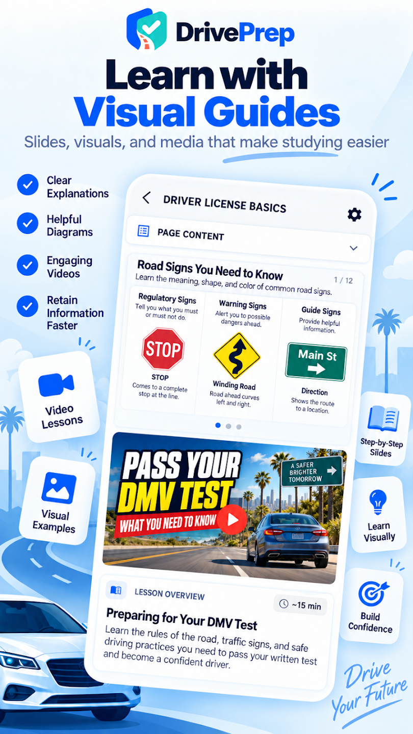 DMV permit preparation app screen 8